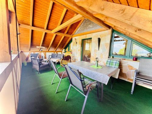 Balkon mit Südseite