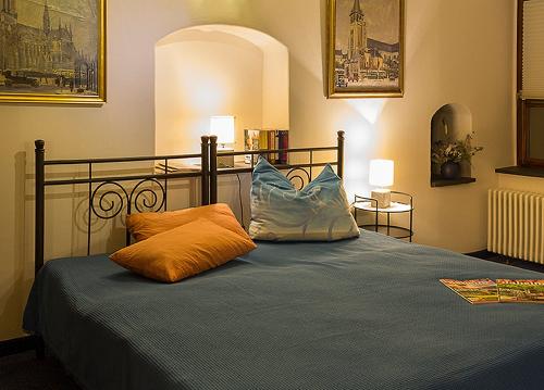 Schlafraum Zimmer Mühlberg