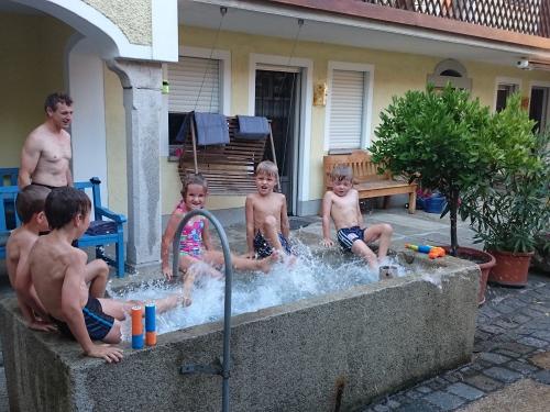 Baden im Quellwasser