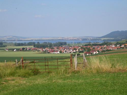 Stausee Kelbra in der Goldenen Aue