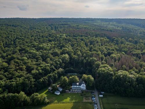 Hainich Haus aus der Vogelperspektive