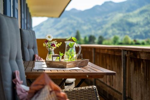 Traumhafte Aussicht Zacherlhof Grassau