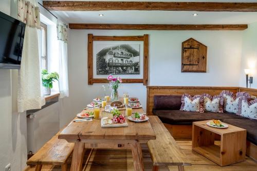 Esszimmer Ferienwohnung zur Kuhweide