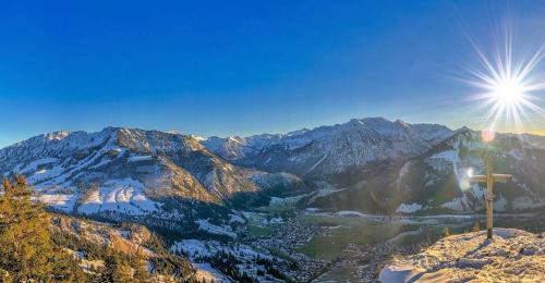 Winterlandschaft in den Alpen