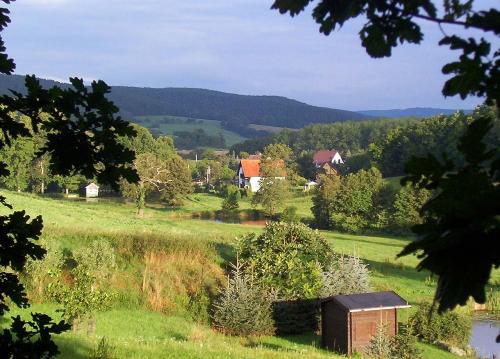 Blick nach Schweinitz