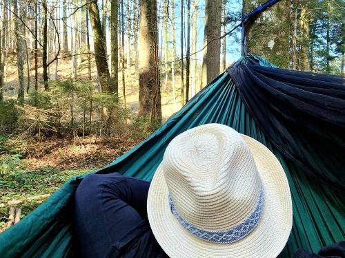 Chillen im Wald