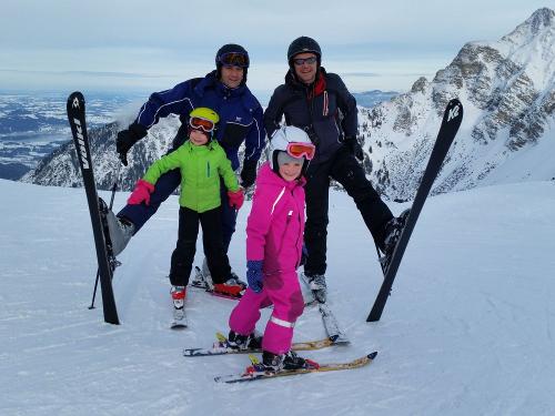 Skispass mit der Familie