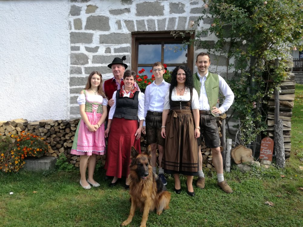 Blick vom Ferienhaus Fernblick
