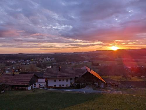 Blick aus der Ferienwohnung Fernblick
