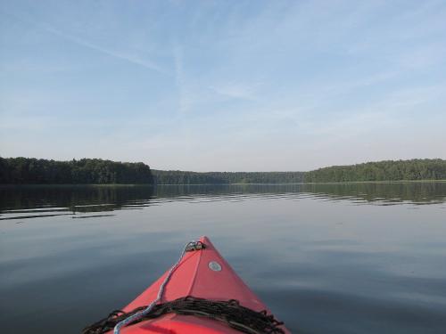 Boot fahren auf dem Zermützelsee