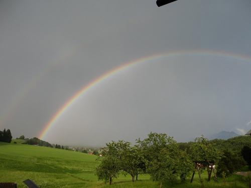 Regenbogen über Bernau