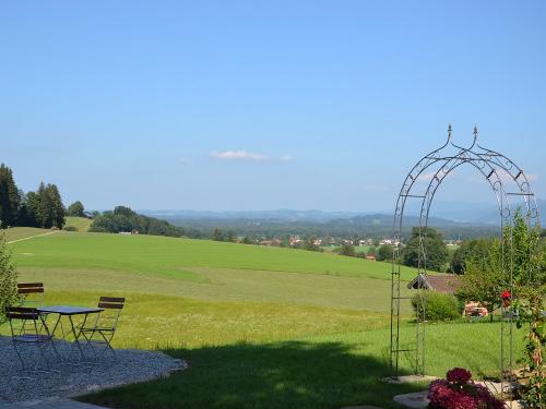 Ausblick vom Biergarten