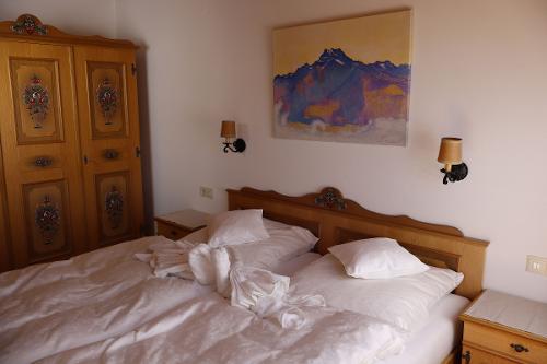 Dorfblick Schlafzimmer