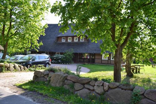 Ferienhaus Parkplatzseite