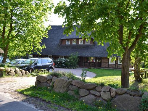 Ferienhaus Parkplatzseite