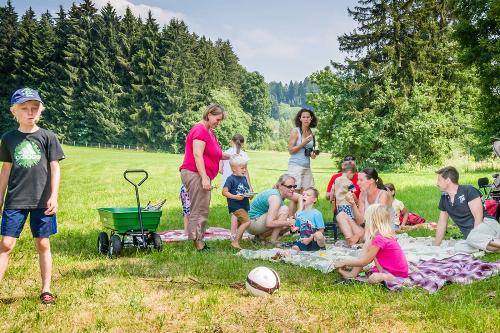 Picknick im Grünen