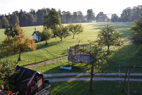 Blick vom Balkon