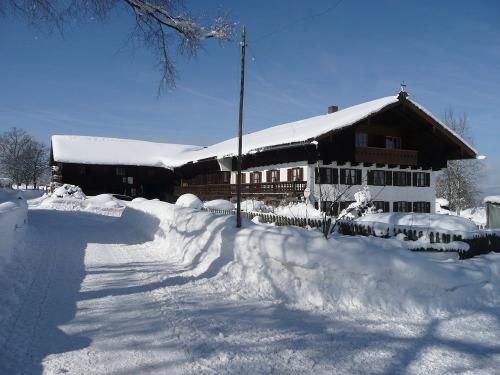 Hof im Winter