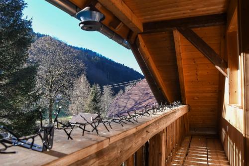 Aussicht vom Wohnzimmerbalkon