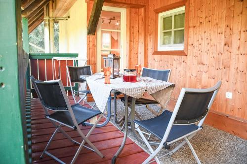 Balkon vor der Küche