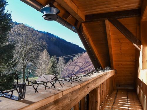 Aussicht vom Wohnzimmerbalkon