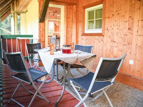 Balkon vor der Küche