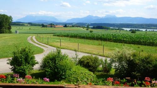 Wunderschöne Aussicht vom Balkon aus