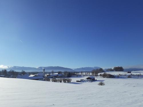 winterlandschaft über Piesenkam
