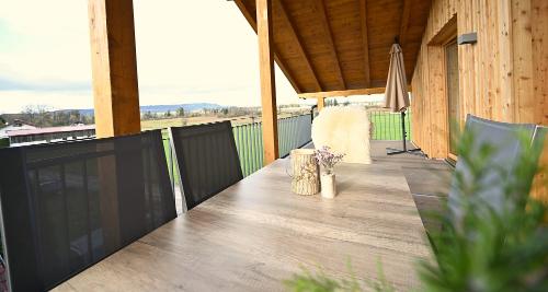 Ausblick Panorama - Sitzbereich Dachterrasse