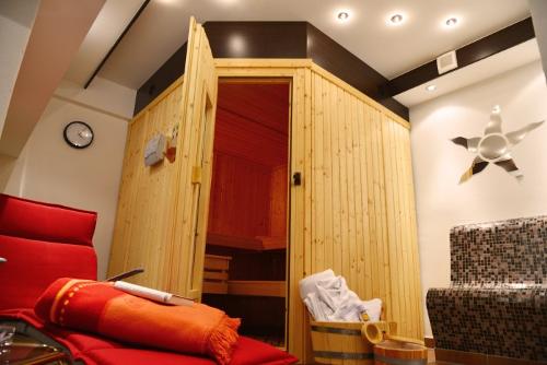 Unsere Sauna