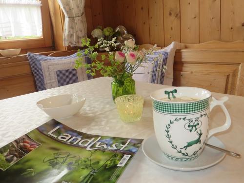 unser Frühstücks- und Aufenthaltsraum