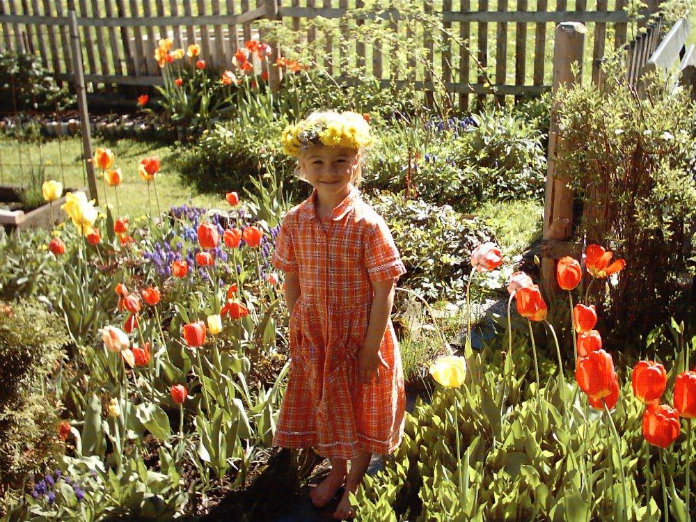 unser wunderschöner Bauerngarten