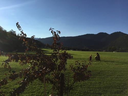 Ausblick der Wohnungen