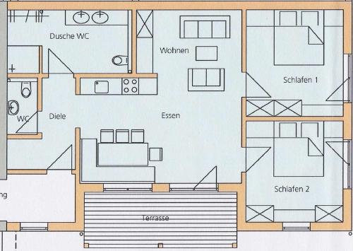 Grundriss Alpenrose