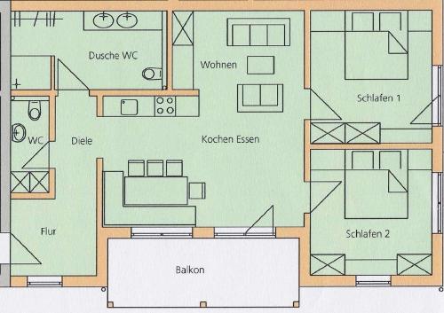Grundriss Enzian