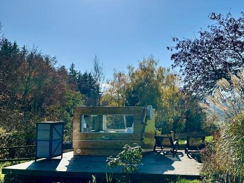 Unsere Schlafbox - Kuschelerlebnis im Sommer und Winter
