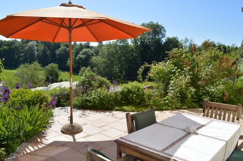 Ostterrasse von Ferienhaus Liesl