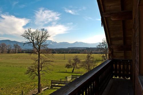 Ferienhausbalkonblick