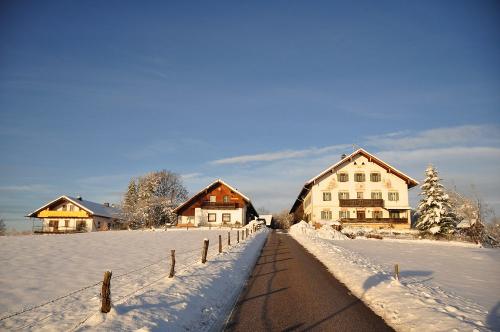 Hofansicht im Winter