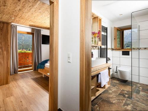 Abendstern Badezimmer und Schlafzimmer