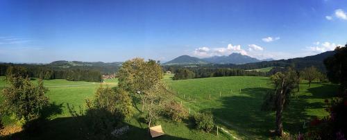Panoramablick vom Balkon