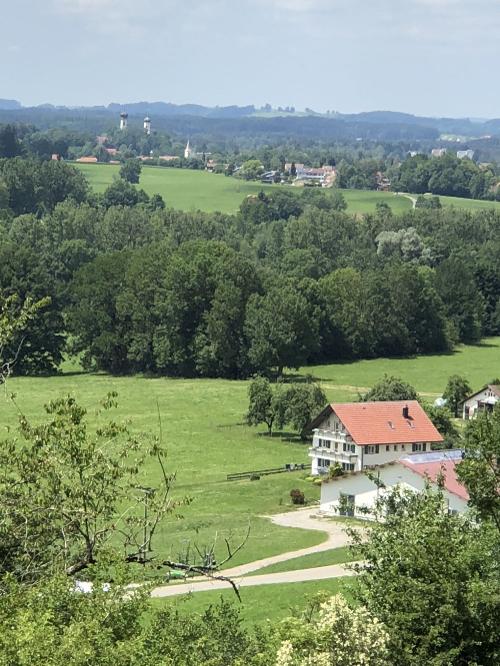 Blick über unseren Hof