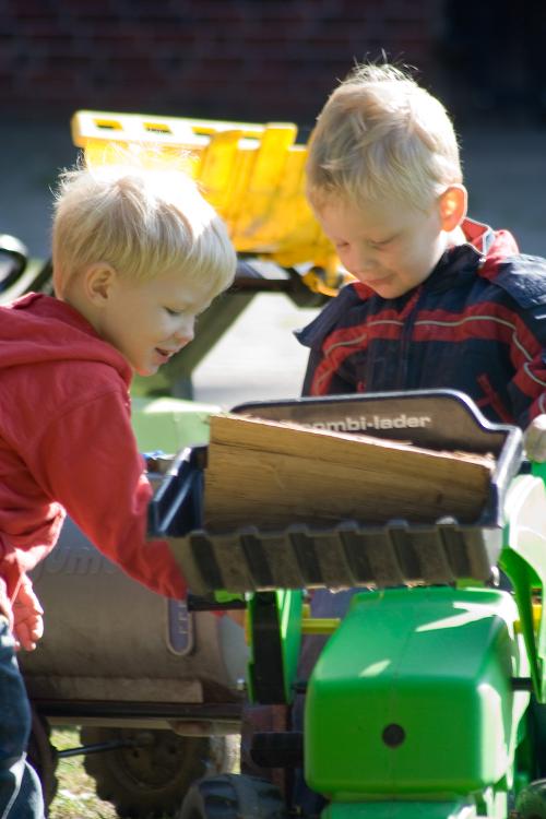 Trettrecker fahren