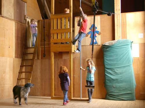 In der Spielscheune