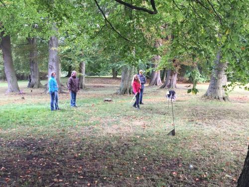 Bauerngolf im Park