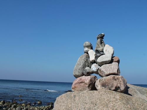 Naturstrand im Naturschutzgebiet