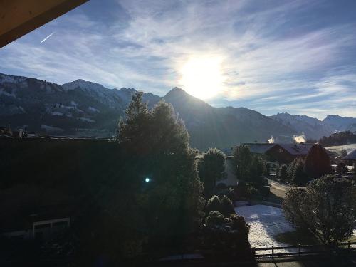 Ausblick auf die Berge