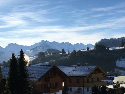 Ausblick auf die Oberstdorfer Berge