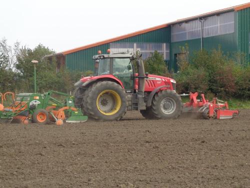 Trecker Drillmaschine