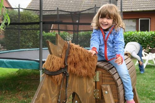 Holzpony Trampolin